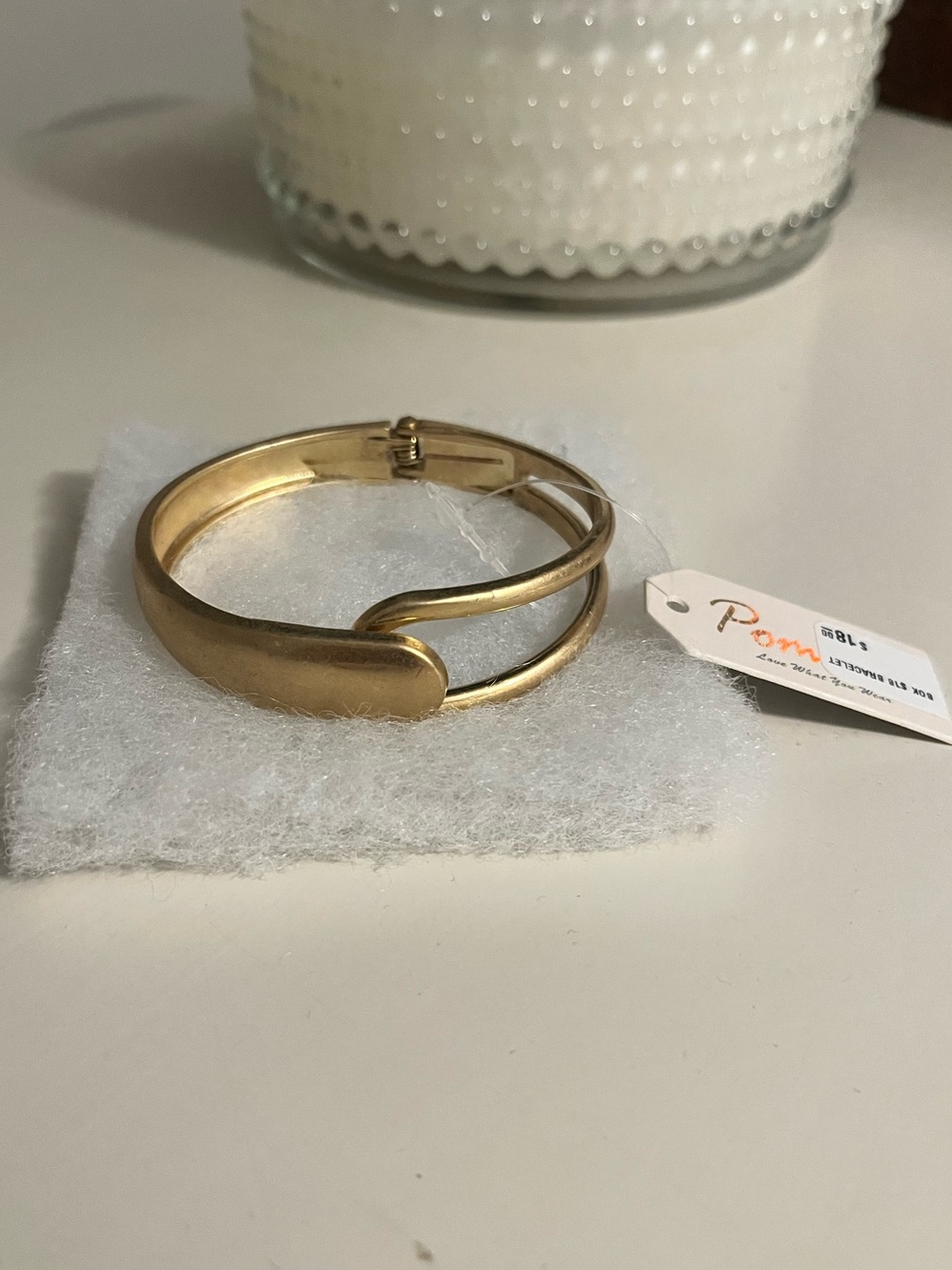 Gold-Tone Sculpted Cuff Bracelet - Women Jewelry